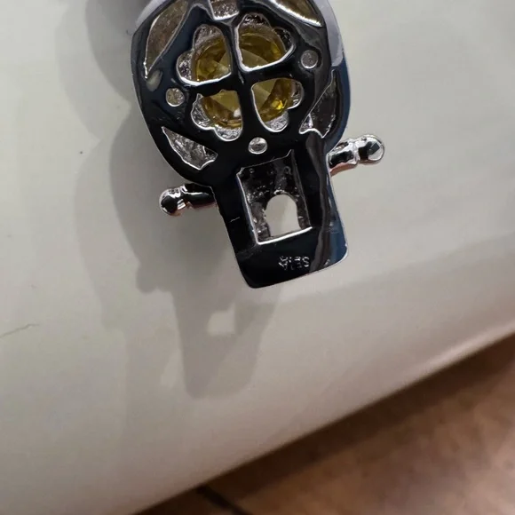 Silver Bracelet with Vibrant Gemstones - Picture 3 of 6